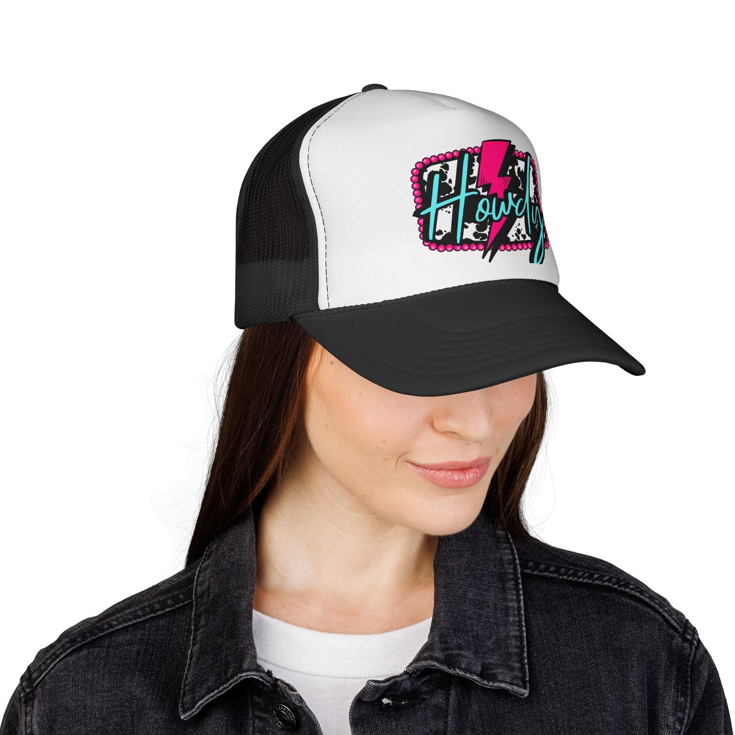 HOWDY LIGHTNING TRUCKER CAP