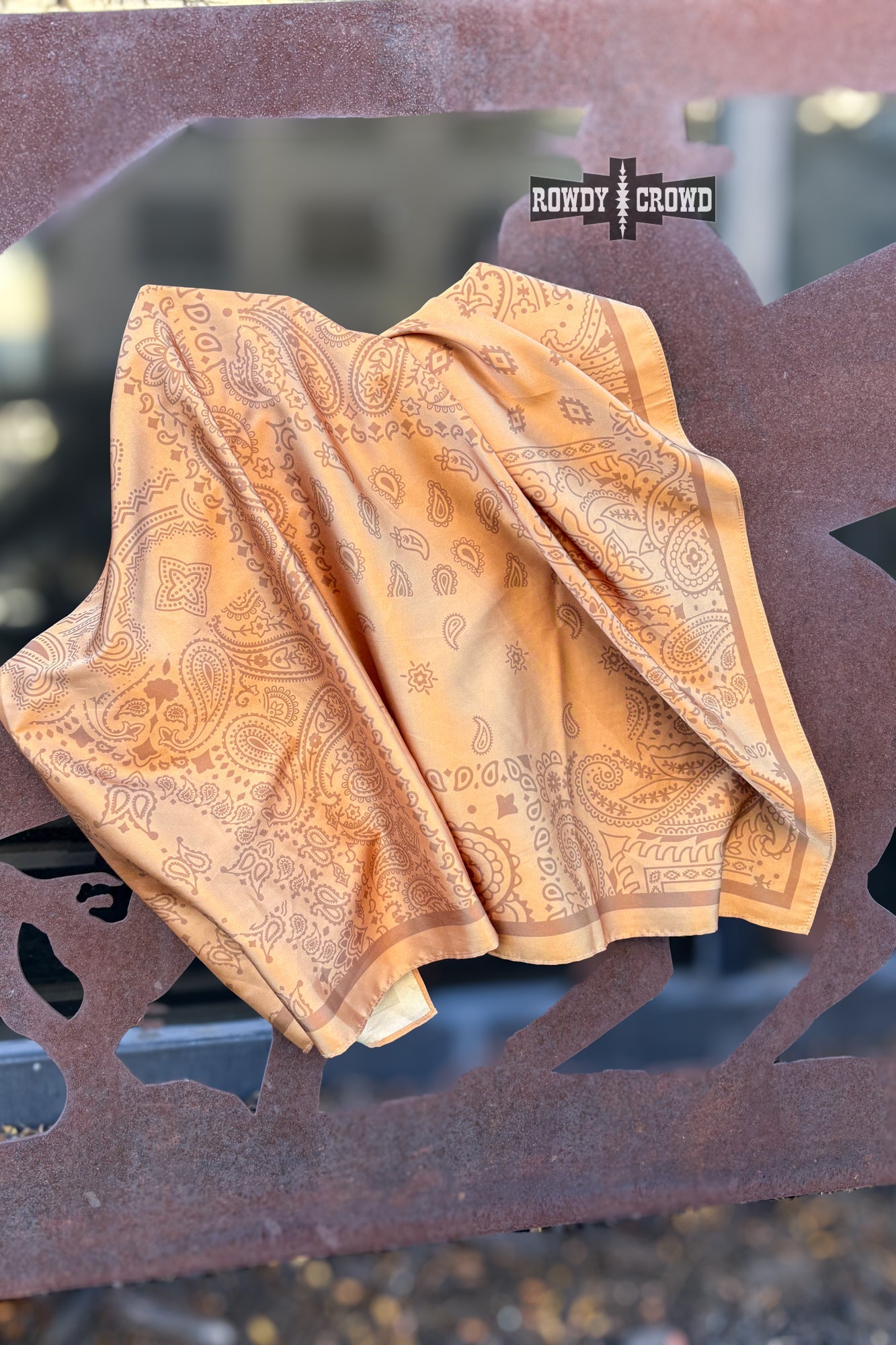 MUSTARD PAISLEY CREEK WILD RAG