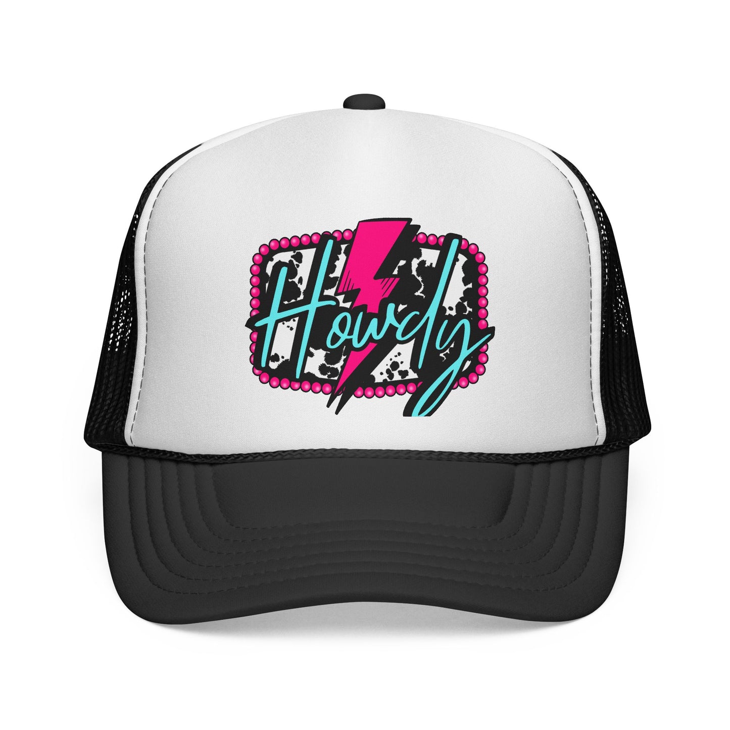 HOWDY LIGHTNING TRUCKER CAP