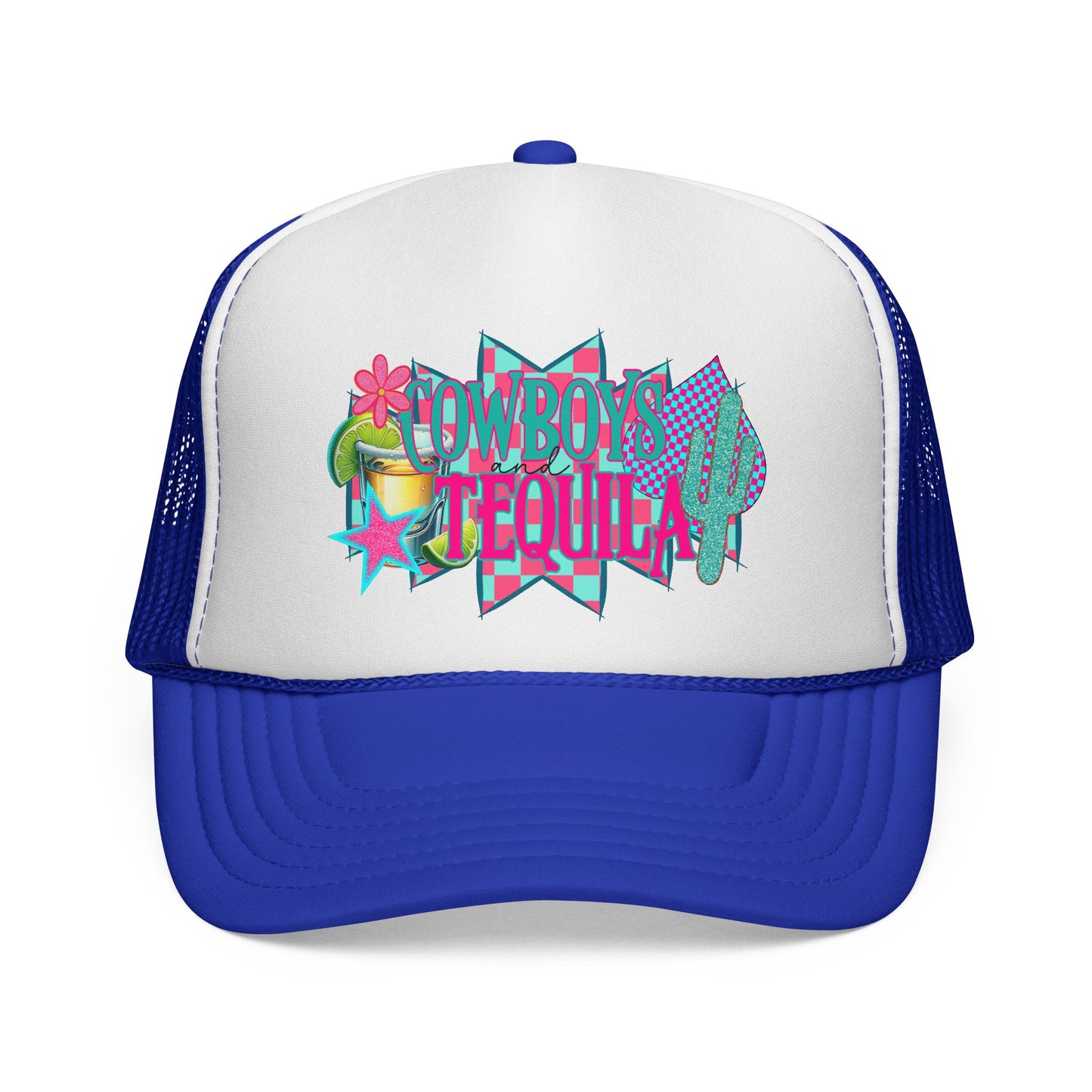 COWBOYS & TEQUILA TRUCKER HAT