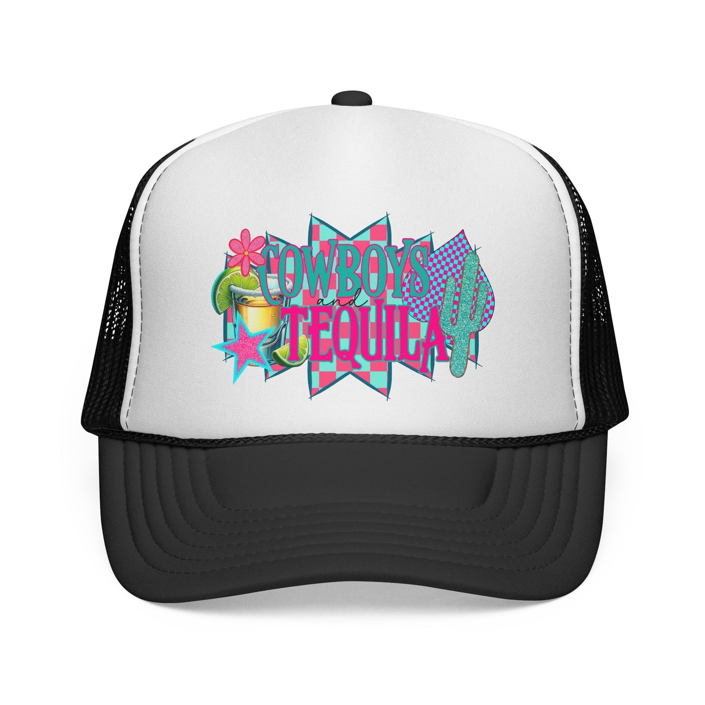 COWBOYS & TEQUILA TRUCKER HAT