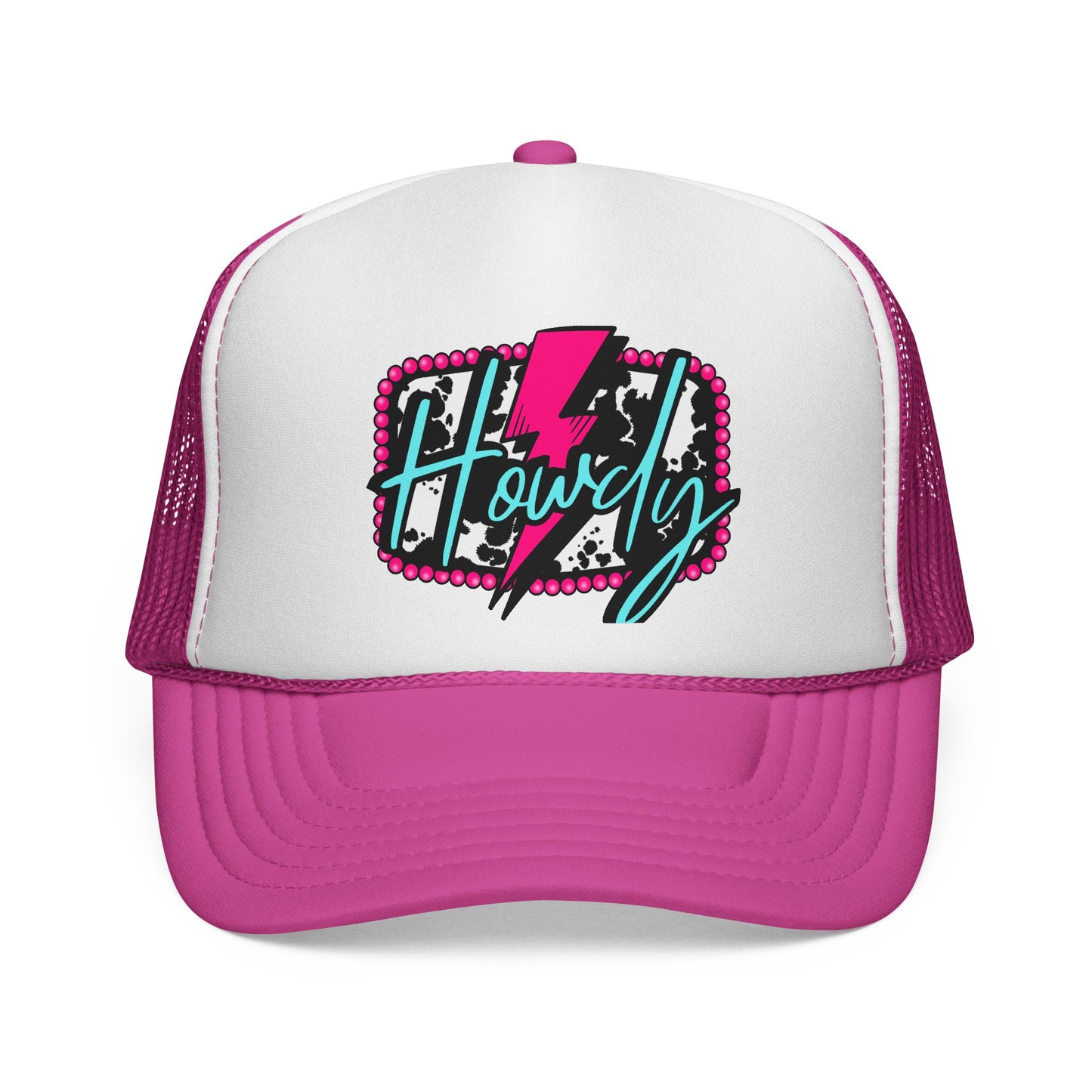 HOWDY LIGHTNING TRUCKER CAP