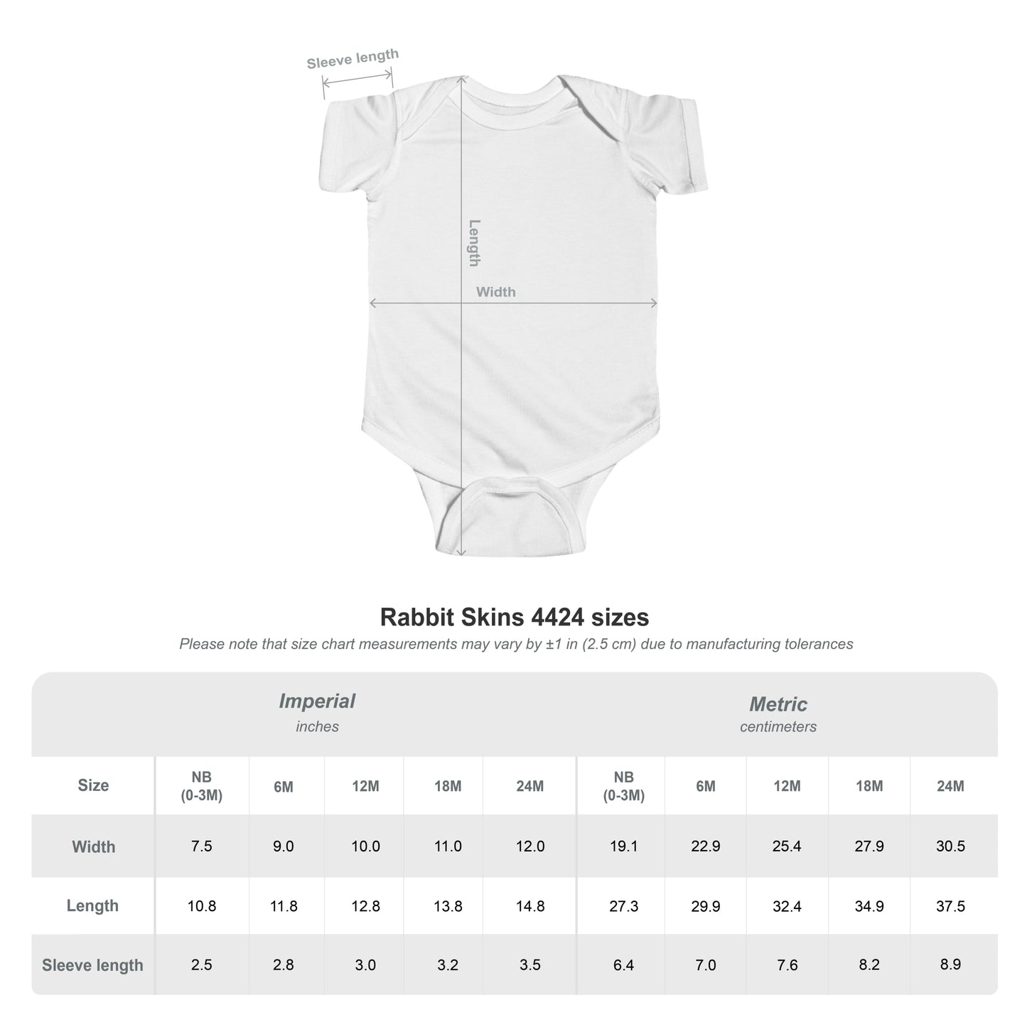 "LITTLE BITTY" ONESIE