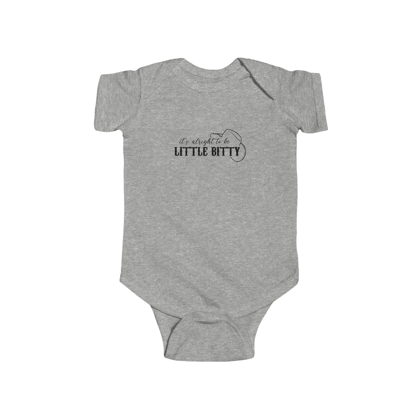 "LITTLE BITTY" ONESIE