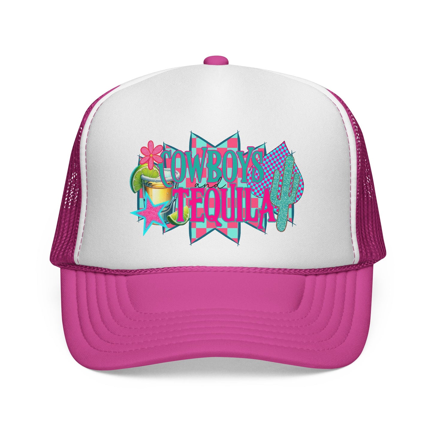 COWBOYS & TEQUILA TRUCKER HAT