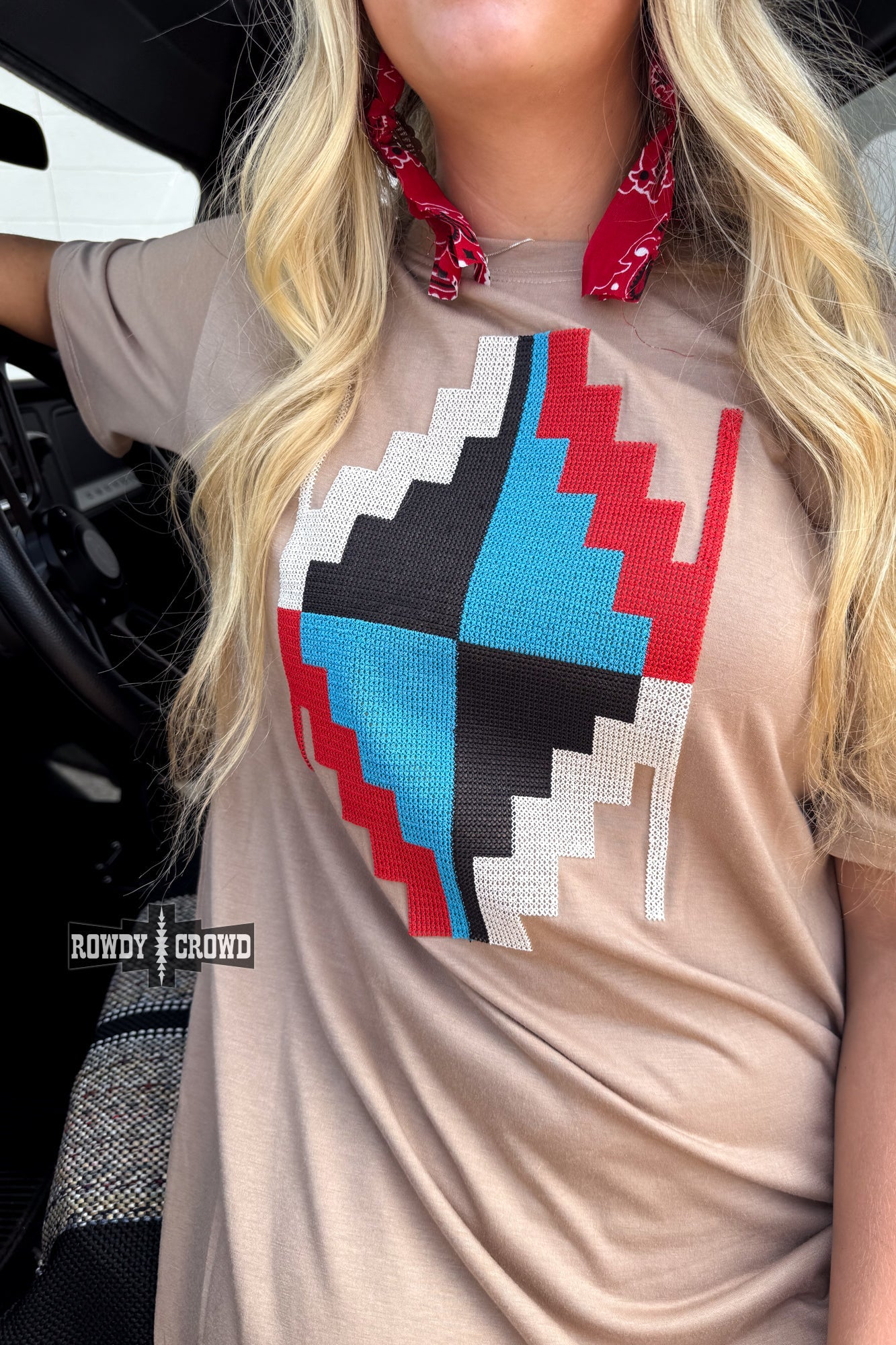 ALAMOSA AZTEC DRESS