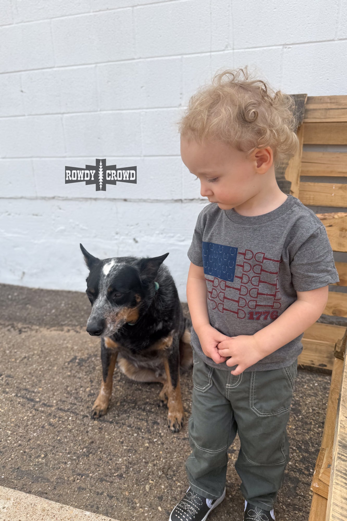 KIDS BIT OF FREEDOM TEE