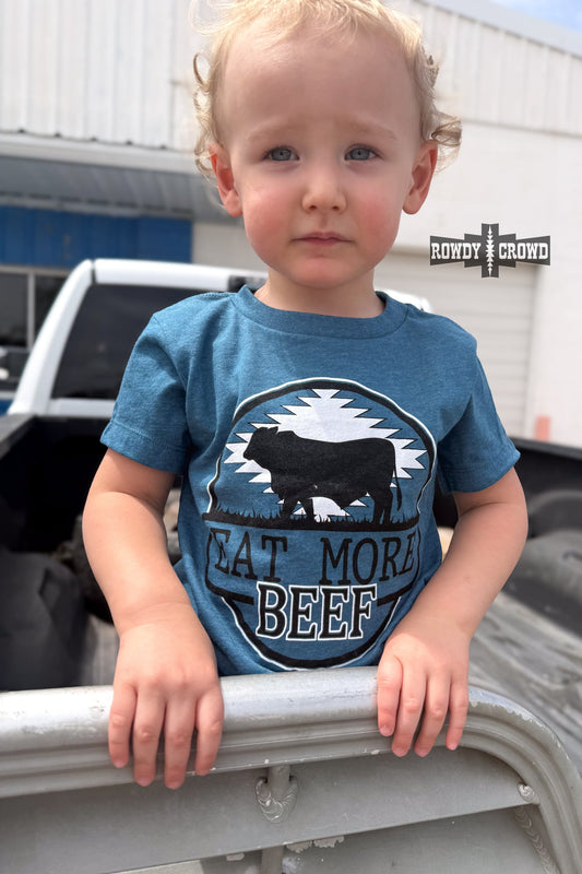 KIDS EAT MORE BEEF TEE