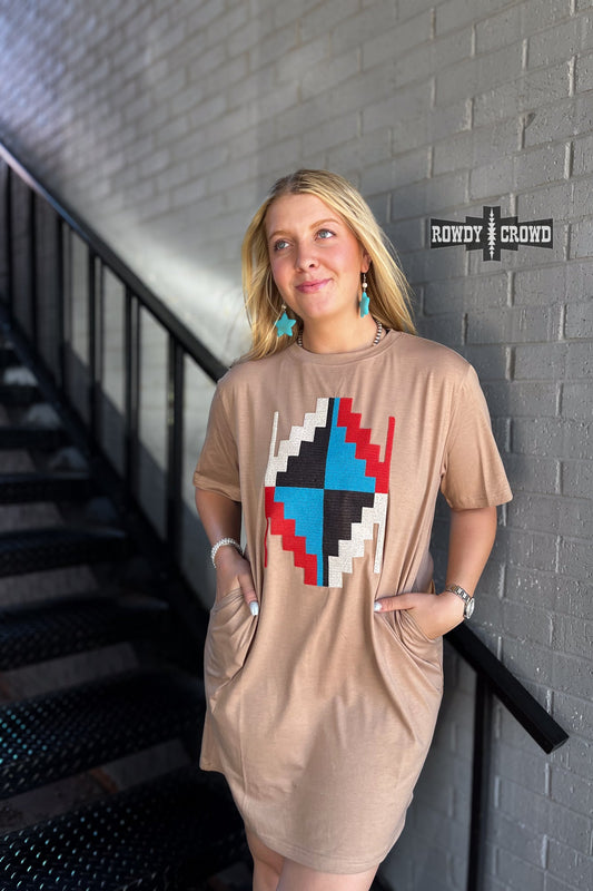 ALAMOSA AZTEC DRESS