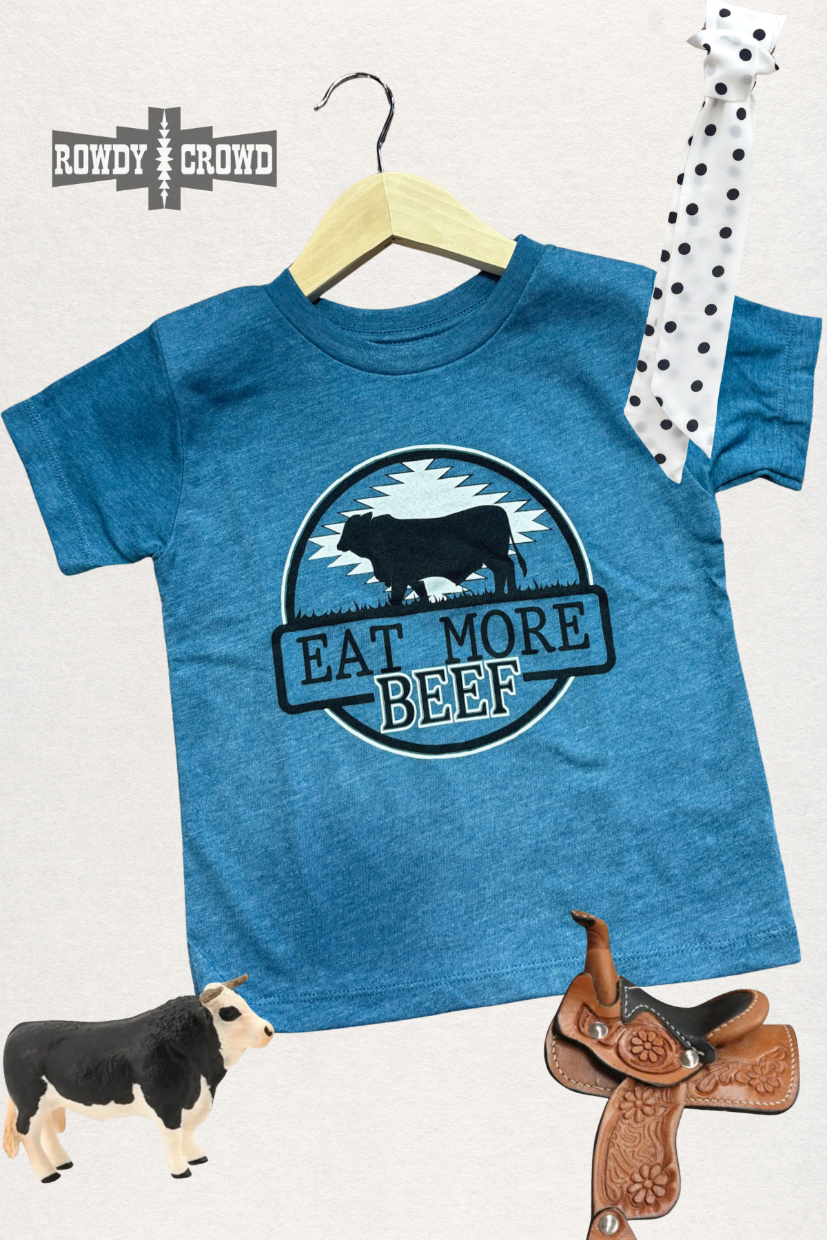 KIDS EAT MORE BEEF TEE